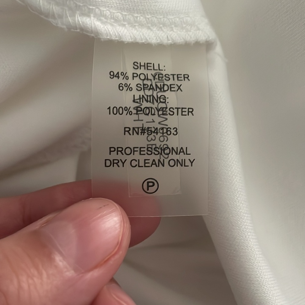 White Calvin Klein dress - Picture 5 of 5